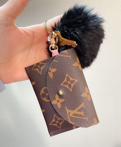 Louis Vuitton Wristlet LV repurposed recycled keychain valet