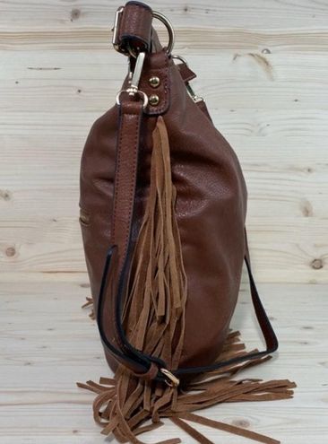 Moda Luxe Fringe Purse - Women's Bags in Brown