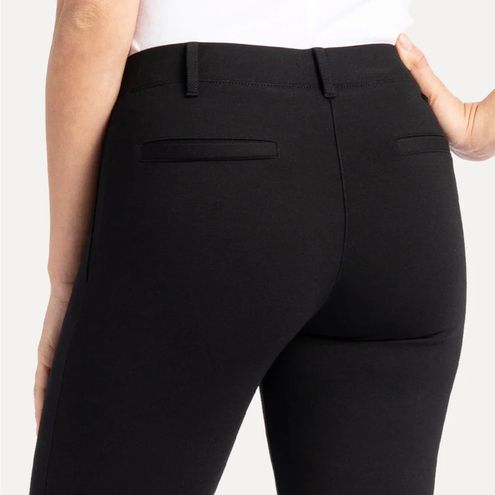 Betabrand Classic Dress Pant Yoga Pants Bootcut: Black Size undefined - $44  - From Michelle