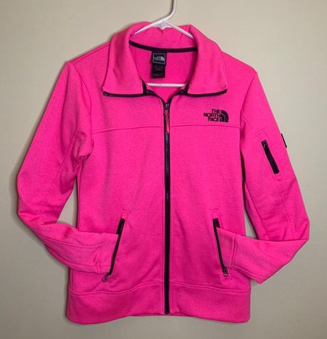 hot pink northface