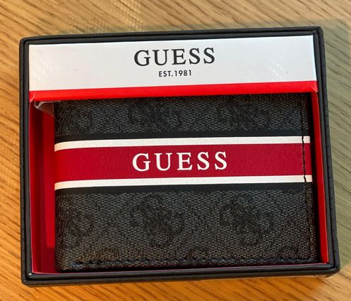 Guess Wallet for men in a gift box NWT Black - $47 (27% Off Retail