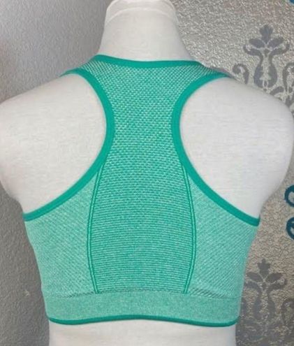 DANSKIN NOW ACTIVE Fitted Workout Exercise BRA XXL /2XG/20 GREEN