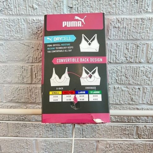 Puma New In Box 2 Pack Large L Seamless Active Performance Sports Bras w/  Logo - $14 New With Tags - From Brittany Thrifts