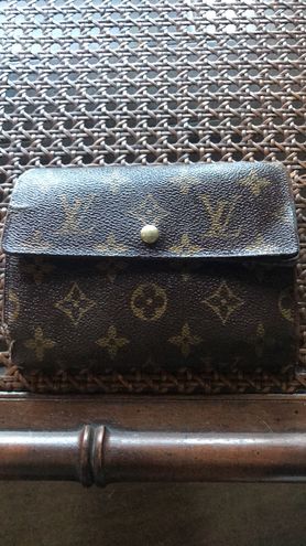 Louis Vuitton Alexandra Portefeuille Brown Monogram Canvas Trifold Wallet 💯