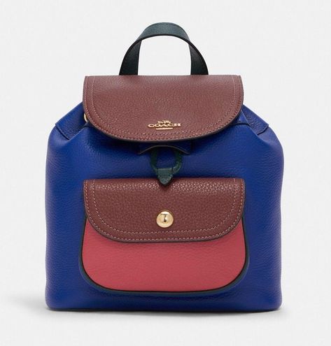 COACH Pennie Backpack In Colorblock