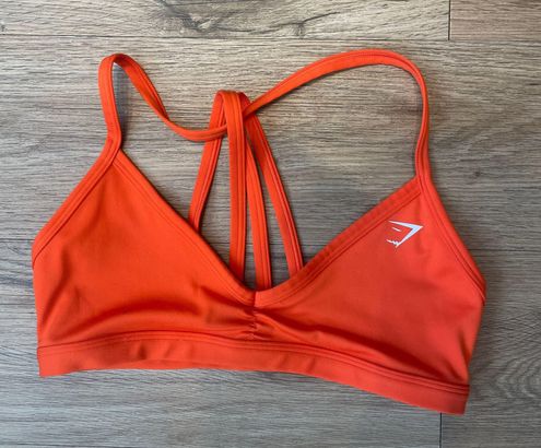 Gymshark Minimal Sports Bra - Pepper Red