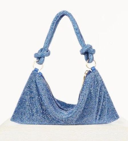 Cult Gaia Hera Nano Rhinestone Shoulder Bag