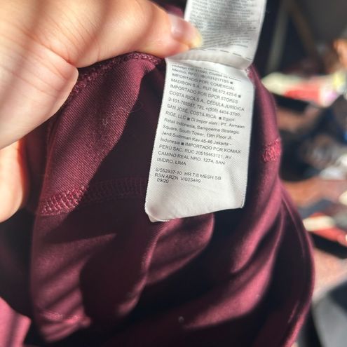 Old Navy ELEVATE BURGUNDY LEGGINGS - $14 - From Justine