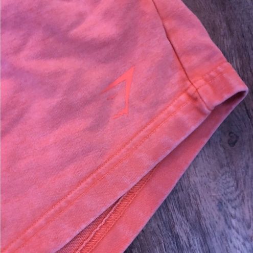 Gymshark Collegiate Sweat Shorts - Solstice Orange