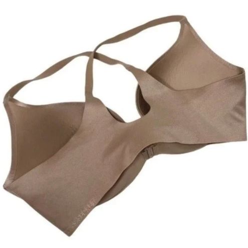 Victoria's Secret Front Close Racerback Push-Up Bra - 34C Tan