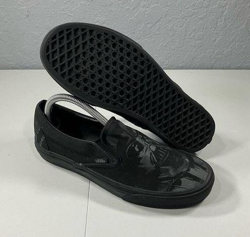 Vans Classic Slip-On Shoe in Black - Size: Mens 8.0/Womens 9.5