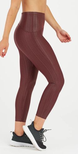 Spanx NWT Metallic Mist 7/8 Leggings Red - $67 (39% Off Retail) New With  Tags - From Leah