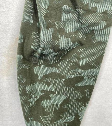 LULULEMON Ready to Rulu Jogger 29 Heritage Camo Green, sz 4, New