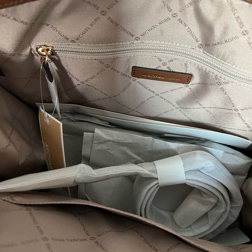 Michael Kors MK Mirella Medium Pebbled Leather Shoulder Tote Bag - Navy  196163278728