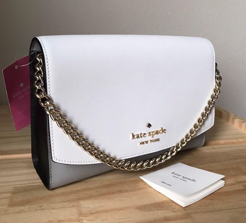 Kate Spade Carson Convertible Crossbody Handbag With Card Case (Nimbus Grey)