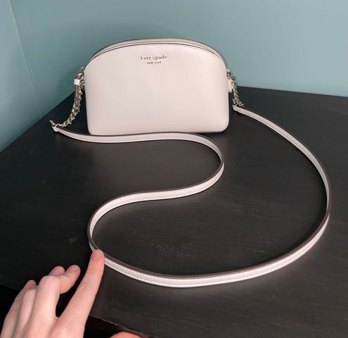 Kate Spade Bags, Nwt Kate Spade Cameron Saffiano Leather Hilli White Dove  Crossbody, Color: White, … in 2023