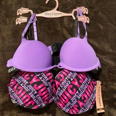 Juicy Couture New 34C 2 Piece Bra Set MSRP$48.00 Multiple Size 34 C - $14  (70% Off Retail) New With Tags - From Lolligagg