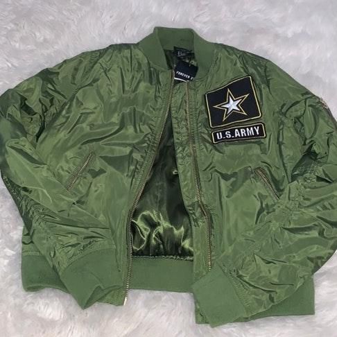 army jacket forever 21