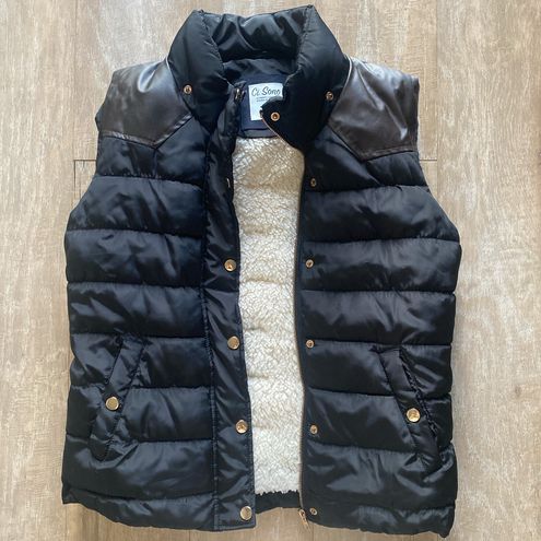 Ci sono store vest faux fur