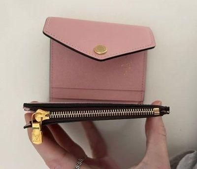 ❤️LOUIS VUITTON ZOE MONOGRAM ROSE PINK TRIFOLD COMPACT WALLET SMALL🔥HOT,  RARE