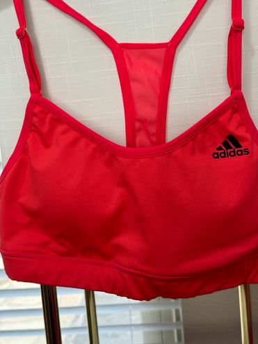 Adidas Hot Pink Sports Bra Size M - $12 (65% Off Retail) - From Mel