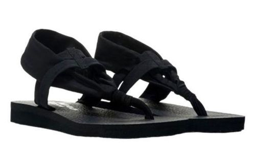 Skechers yoga mat Meditation studio kicks sandals black size 8 - $38 - From  Nifty