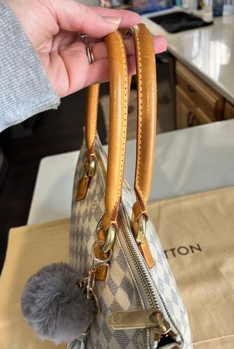 Louis Vuitton Saleya PM Bag in Damier Azur Canvas