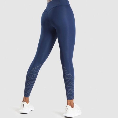 Gymshark Speed Leggings. Navy Size S NWT - $39 New With Tags - From BZ