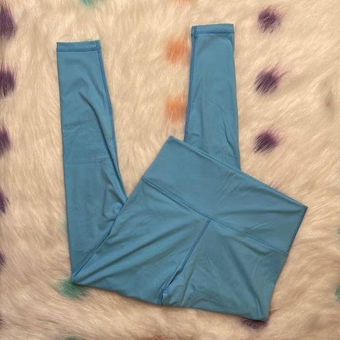 Eqyl Woman's Hi Rise Baby Blue Leggings Medium - $27 - From Tara