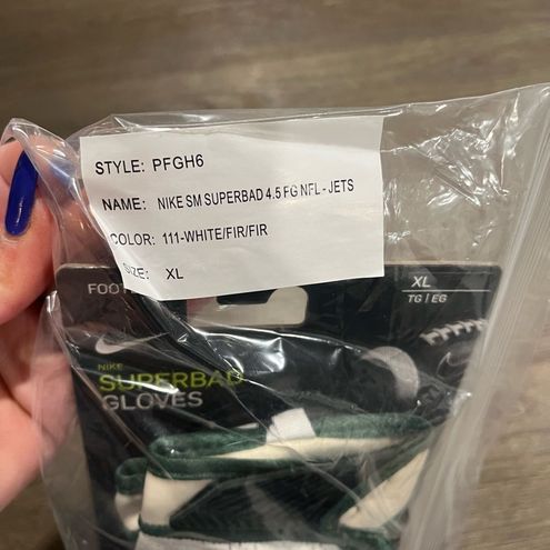 Nike Super Bad NY Jets PE Gloves - 2XL | SidelineSwap