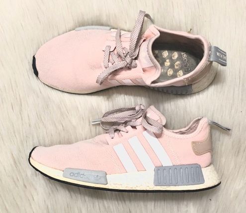 Adidas NMD RUNNER R1 VAPOR GREY on PINK Size 10 - $44 - From Sam