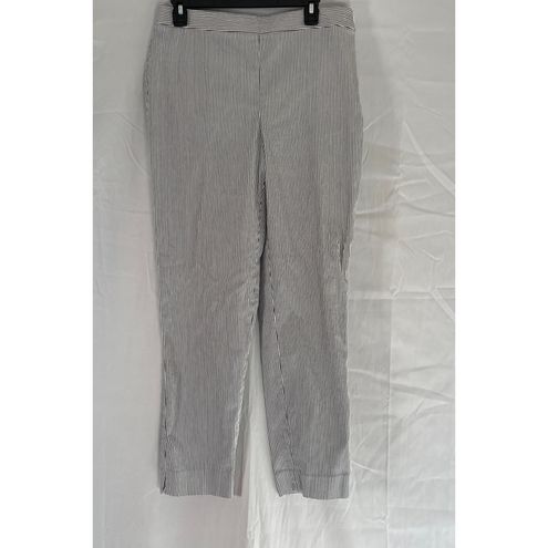 Talbots CHATHAM ANKLE PANTS - STRIPE Multi Size 10 - $10 - From Chandra