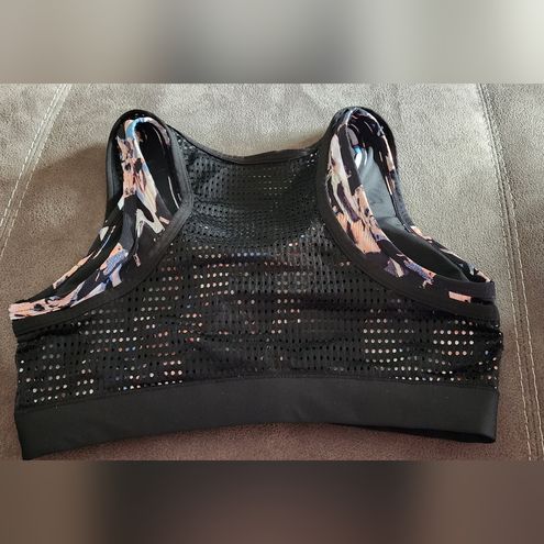 Primark NWOT Secret Possessions Racerback Sports Bra Mesh Pink Blue Size  Small - $18 - From Melissa