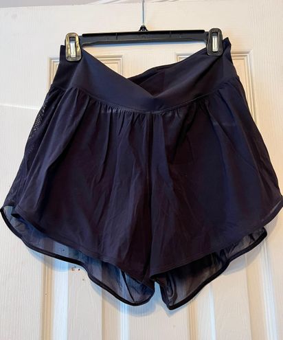 Lululemon Nulu And Mesh High Rise Yoga Short (3.5) Black Size 12