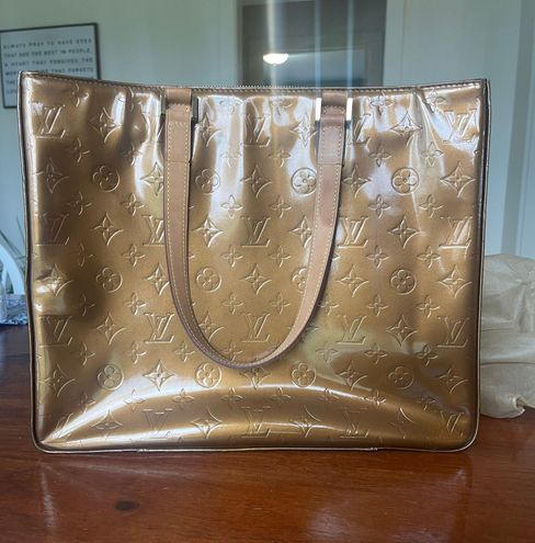 Louis Vuitton Bronze Vernis Houston Bag