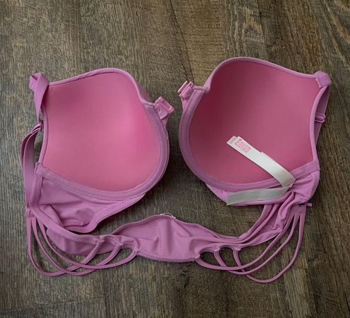PINK - Victoria's Secret wear everywhere pink blossom push up bra - 38B  Size 38 B - $25 (32% Off Retail) - From Rea