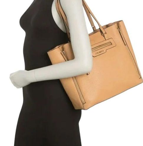 Steve Madden NEW Vegan BTerra Tote Bag Beige - $36 - From Kari