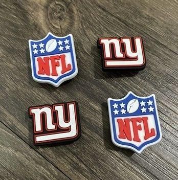 Crocs New York Giants Football Team Charm For Shoe Charms - 4 Pieces - $10  - From Nikolai