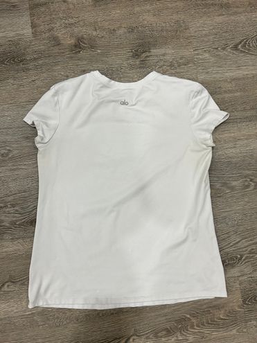 Alosoft Finesse Tee - White