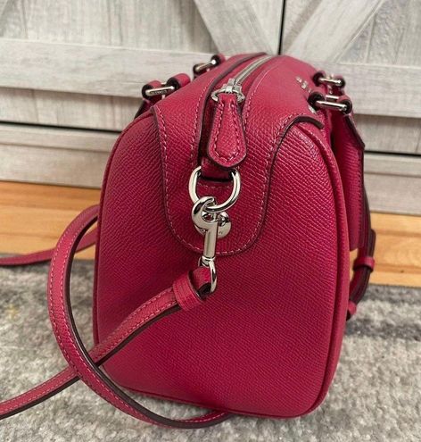 Coach F29020 Mini Bennet Satchel Metallic Hot Pink