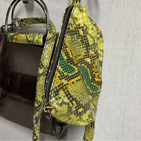 Vimoda Faux Snakeskin Clear Bag with inner Pouch - $41 - From Mary