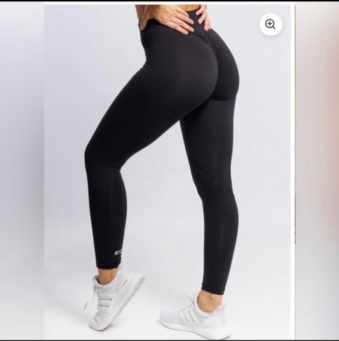 ECHT Scrunch Butt Leggings/ Small Black - $25 (56% Off Retail) - From Kelly