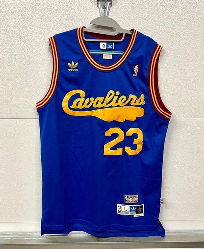 VERY RARE Lebron James Adidas Cleveland Cavaliers BLUE Swingman