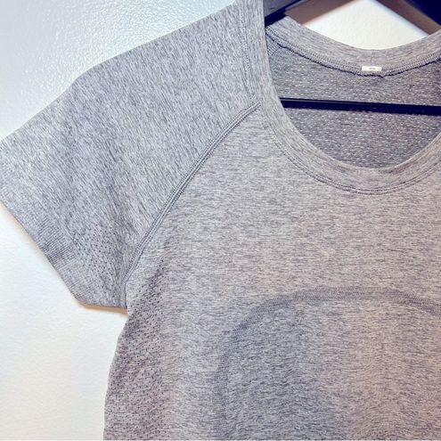 Lululemon Swiftly Tech Short Sleeve Crew Gray Size 8 - $45 - From Lou