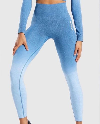 Gymshark Blue Adapt Ombre Seamless Leggings - $22 (45% Off Retail) - From  Maria