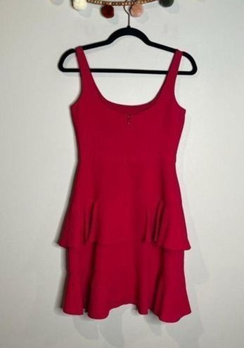 BCBG MaxAzria berry ruffle dress Size 2 30 From Lindsey