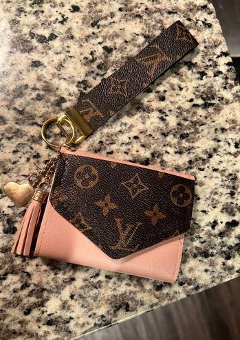 Upcycled Designer Wallet & Keychain Gold - $45 New With Tags - From  KadesKustoms