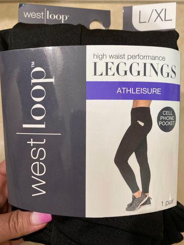 West Loop High Waist Leggings Black Size L - $13 New With Tags - From  Sellani