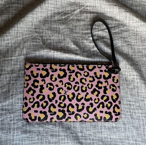 Louis Vuitton Pink Monogram Wild at Heart Neverfull Pochette