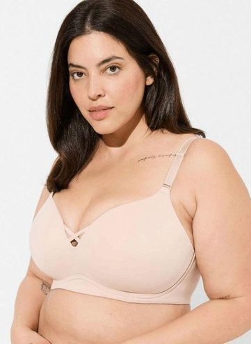 Torrid Curve Wire-Free Push-Up Solid 360° Back Smoothing™ Bra 42C Size  undefined - $35 - From Jessica